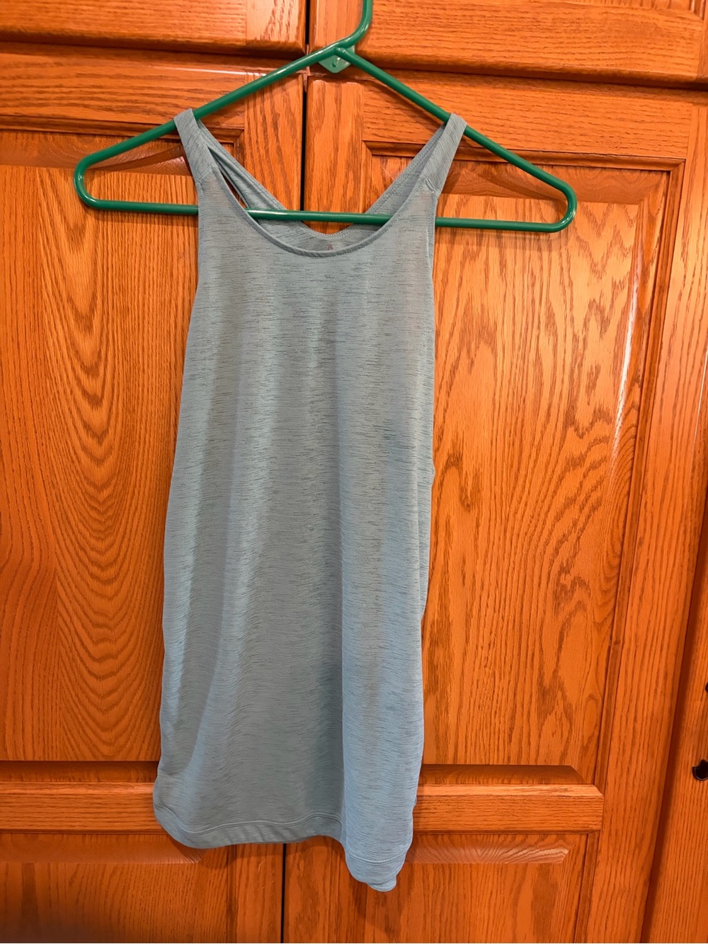 Prana Light Blue Tank Top - Sleeveless Casual Scoop Neck